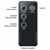 PuraFlame Remote Handset for Western Series Fireplace Insert