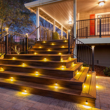 Sweet Road deck staircase