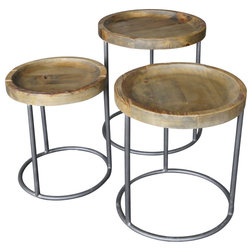 Industrial Coffee Table Sets by Marco Polo Imports