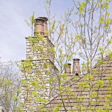 European Copper Chimney Pots