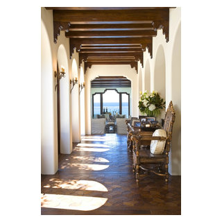 Custom Coastal - Mediterranean - Hall - San Diego - by Beacham ...
