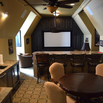 Wine Room and Media Room Project
