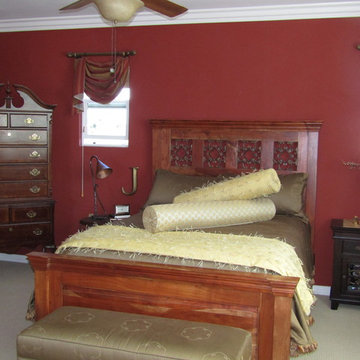 Custom Bedding Transferred Easily to a New Home
