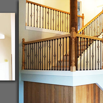 Master bathroom and stairs renovation in Bellevue