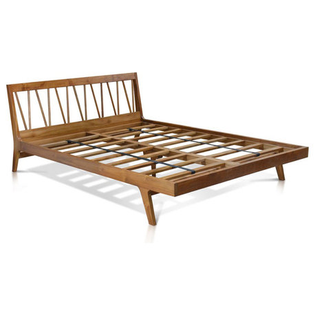 Fifties Platform Bed, Queen