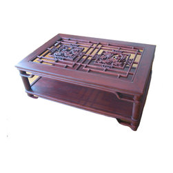 Lotus Screen Coffee Table - Coffee Tables