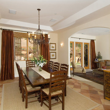 New Construction - Hillside Mediterranean