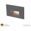 WAC Lighting 4011 5"W Horizontal LED Step and Wall Light - 12 - Bronze / 3000K