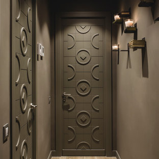 Bild på en eklektisk entré