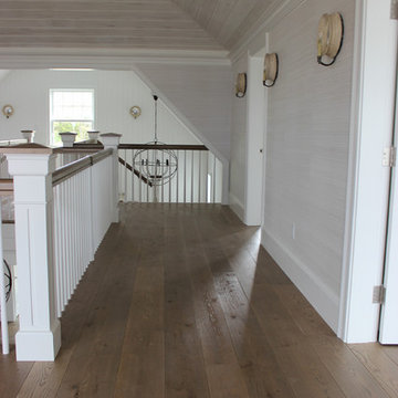 Shannon & Waterman Wide Plank Wood Floor Installation: Custom-Stained White Oak