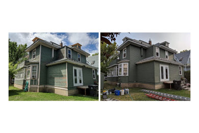 Before and After Exterior Paint Projects