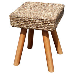 Beach Style Accent And Garden Stools by D-Art Collection, Inc