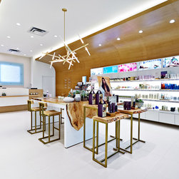 Aveda Yorkdale - Maple Waterfall Table Top - Table Tops And Bases