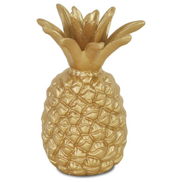 Gold Cast Iron Pineapple
