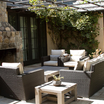 Rustic Stone Cottage Renovation and Addition Santa Monica CA