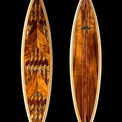 7'-3" Wooden Surfboards - Products