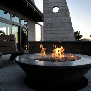 Concrete Gas Fire Pits
