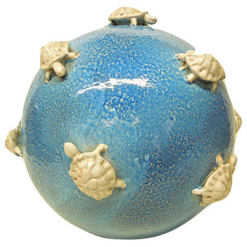 Tuscan ND Dolfi 16" Turtle Sphere Centerpiece