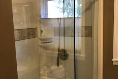Inspiration for a modern bathroom remodel in Other
