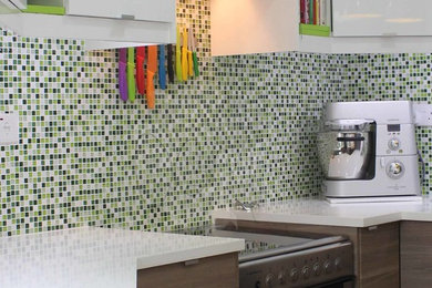 Home design - mid-sized contemporary home design idea in Other