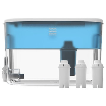 Drinkpod Ultra Premium Alkaline Water Dispenser With 3 Filters, Blue