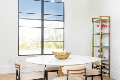 Trendy dining room photo in New Orleans