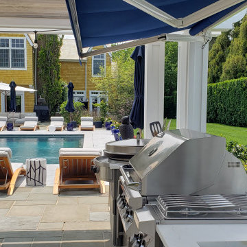 Culinary perfection set outdoors in Southampton
