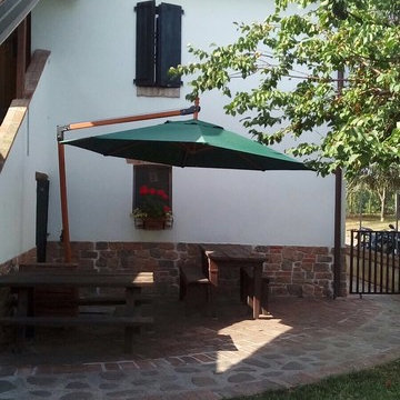 Rivestimento esterno in abitazione privata