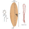 Hook and Ring Toss Game With Hand Crafted Bamboo Board by Hey! Play!