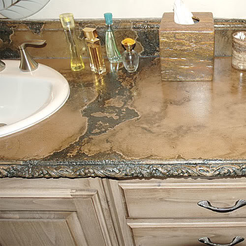 Do You Like Your Concrete Countertop Or Copper Sink Tuscan Photos