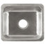 Wilson Undermount Crafted Stainless 17" Bar Prep Sink, Brushed Stainless