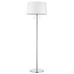 Acclaim Lighting - Acclaim Lighting TFB435-26 Lifestyles III - Two Light Floor Lamp - Off-White Linen Shade.