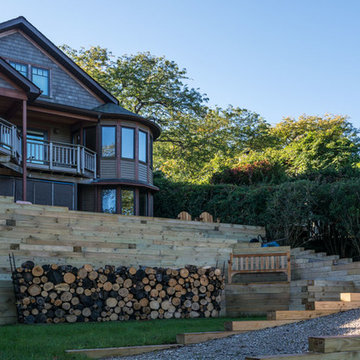 Private Residence Retaining Walls and Patios