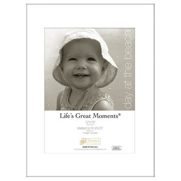 Life 's Great Moments Picture Frame, 12''x16'', White