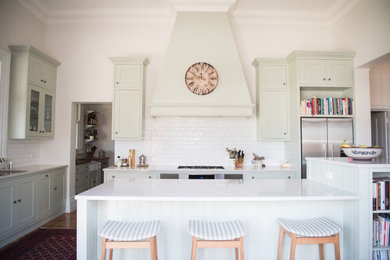 Inspiration for a mid-sized traditional kitchen in Other.