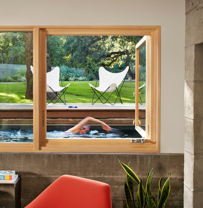 Contemporary Swimming Pool by Lake Flato Architects