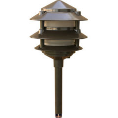 3 Tier Pagoda Low Voltage Landscape Light Asian Path Lights