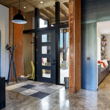 A Modern-Rustic Family Home Designed to Survive Wildfires
