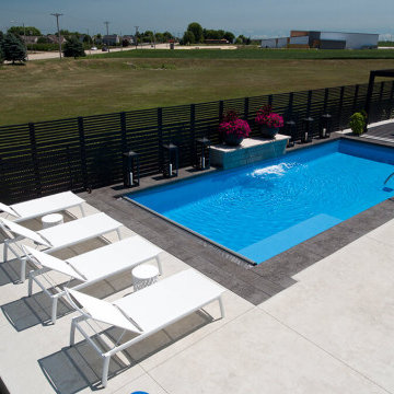 Pools with Water Features