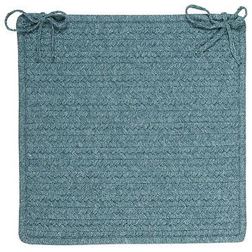 Colonial Mills Chair Pad Westminster Teal Chair Pad