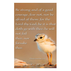 Flag Emotes - Flag Emotes, Double Sided Garden Flag, Deuteronomy 31:6 Be Strong - Flags And Flagpoles