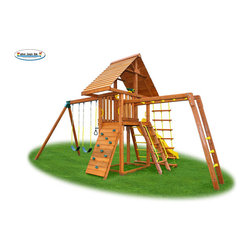 Dreamscape 6 Cedar Swingset - Kids Toys And Games