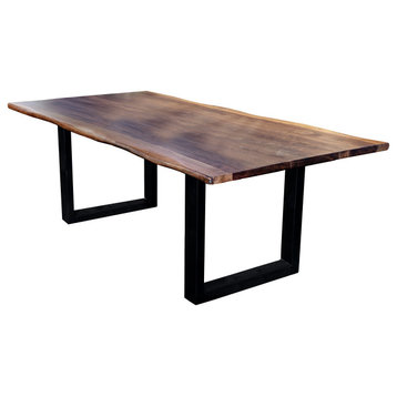 Modrest Taylor Large Modern Live Edge Wood Dining Table