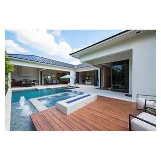 KTS Homes - Newport Model - Naples Reserve - Transitional - Pool ...