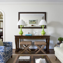 Living room after