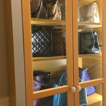 Purse Storage Cabinet Traditional Wardrobe San Francisco