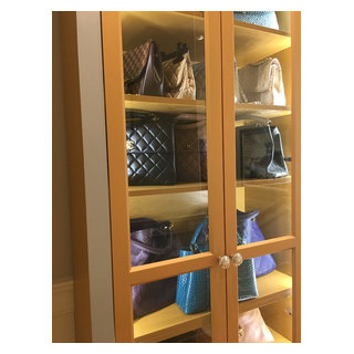 Purse Storage Cabinet - Traditional - Wardrobe - San Francisco