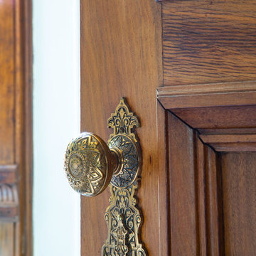 North Slope Landmarked Restoration - Original Door Hardware