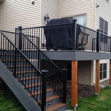 12' x 15' Maintenance free deck w/ landing