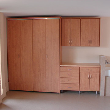 Maple Melamine Garage in Mendota Heights
